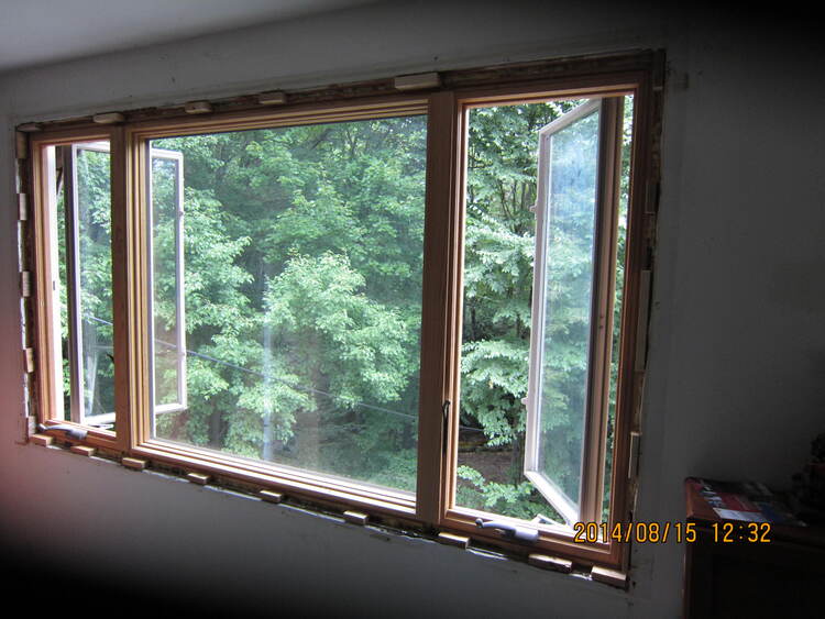 upstairs bedroom window